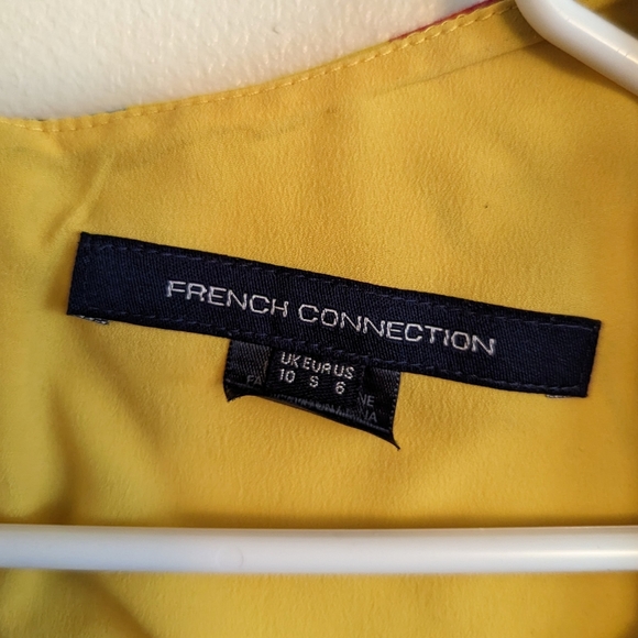 FRENCH CONNECTION Floral Print Cotton Mini Dress - Picture 7 of 10